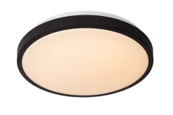 Plafonnier DASHER en acrylique avec LED intégré - Noir - Lucide