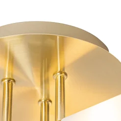 Plafonnier de salle de bain moderne en laiton 3 lumières IP44 - Bath