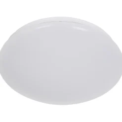 Plafonnier de salle de bain 2 lumières E277W IP44 Ø295mm GoodHome blanc
