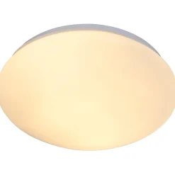 Plafonnier de salle de bain 2 lumières E277W IP44 Ø295mm GoodHome blanc