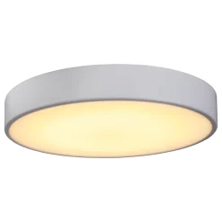 Plafonnier de salle de bain Wapta LED intégrée blanc 1200lm 12W IP44 Ø28,3cm blanc froid & blanc chaud GoodHome