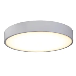 Plafonnier de salle de bain Wapta LED intégrée blanc 1200lm 12W IP44 Ø28,3cm blanc froid & blanc chaud GoodHome