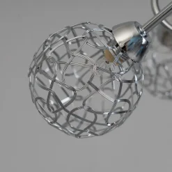 Plafonnier design 5 boules Aphyse