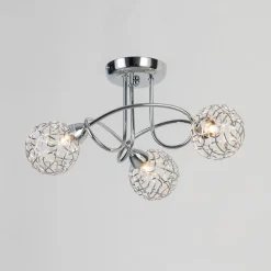 Plafonnier design 3 boules Aphyse