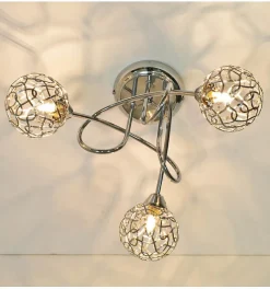 Plafonnier design 3 boules Aphyse