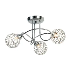 Plafonnier design 3 boules Aphyse