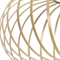 Plafonnier design doré 39 cm - Johanna