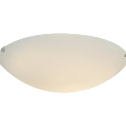 Plafonnier E27 42W blanc mat H.9 x Ø25 cm