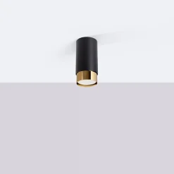 Plafonnier en acier 1 ampoule 4000K - 6x6x12.5cm Sollux