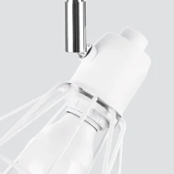 Plafonnier en acier 2 ampoules 3000K - 31x17x19cm Sollux