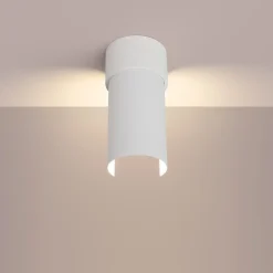 Plafonnier en acier 1 lampes 10x10x21cm Sollux