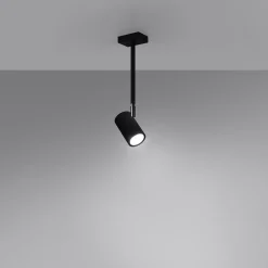 Plafonnier en acier 1 lampes 10x6x33cm Sollux