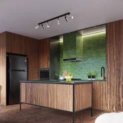 Plafonnier en acier 3 lampes 19.5x19.5x20cm Sollux