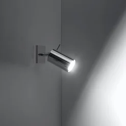 Plafonnier en acier 1 lampes 8x16x8cm Sollux