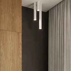 Plafonnier en acier 1 lampes 6x6x10cm Sollux