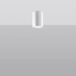 Plafonnier en acier 1 lampes 6x6x10cm Sollux