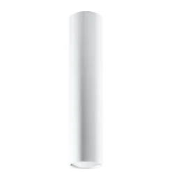 Plafonnier en acier 1 lampes 6x6x40cm Sollux