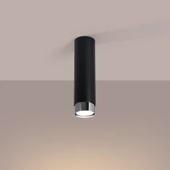 Plafonnier en acier 1 lampes 6x6x22.5cm Sollux