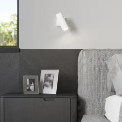 Plafonnier en acier 2 lampes 30x6x20cm Sollux