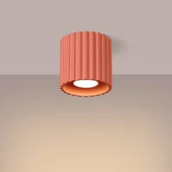 Plafonnier en aluminium 1 lampes 10x10x10cm Sollux