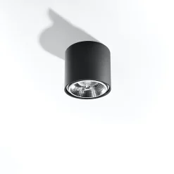 Plafonnier en aluminium 1 lampes 12x12x11cm Sollux