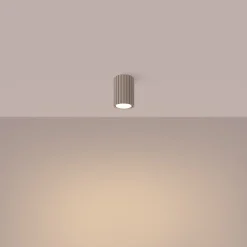 Plafonnier en aluminium 1 lampes 6.5x6.5x10cm Sollux