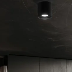 Plafonnier en aluminium 1 lampes 12x12x11cm Sollux