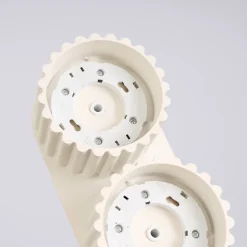 Plafonnier en aluminium 2 lampes 21x10x12cm Sollux