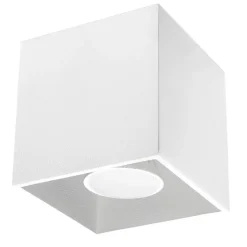 Plafonnier en aluminium 1 lampes 10x10x10cm Sollux