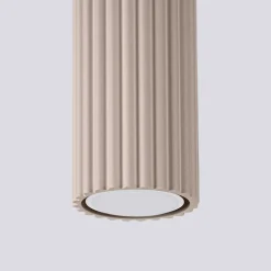 Plafonnier en aluminium 1 lampes 6.5x6.5x20cm Sollux