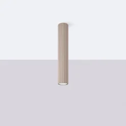 Plafonnier en aluminium 1 lampes 6.5x6.5x40cm Sollux