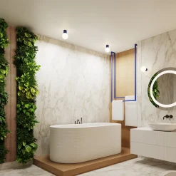 Plafonnier en aluminium/verre 1 lampes 12x12x21cm Sollux