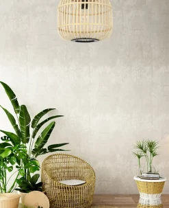 Plafonnier en bambou bois clair E27 28W Ø34 Eglo, Hanoi