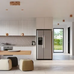 Plafonnier en bois 3 ampoules 4000K - 36x12x12cm Sollux