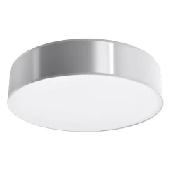 Plafonnier en PVC 4 ampoules 3000K - 55x55x11cm Sollux