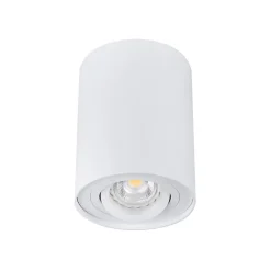 Plafonnier en Saillie BORD Simple GU10 Orientable - Blanc