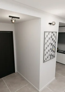 Plafonnier FIT 1 BLACK/GRAFIT, Emibig Lighting, Fabriqué en EU