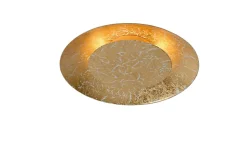 Plafonnier FOSKAL en métal avec LED intégré - Laiton - Lucide