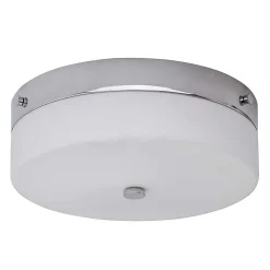 Plafonnier grande taille Tamar 1 lumière - Chrome poli