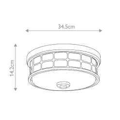 Plafonnier Guardian 2 lumières