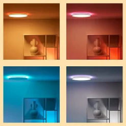 Plafonnier intelligent LED intégrée blanc froid à chaud + RGB Rune Wiz 2100lm 21W