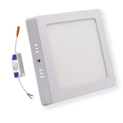 Plafonnier LED - Carré 24W - Blanc CCT - IP44 - 1920 lm