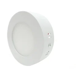 Plafonnier LED - Silumen - 6W - Blanc Froid 6000K - Design pour plafond