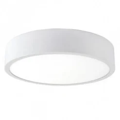 Plafonnier LED Blanc 18W 25cm - Blanc Chaud 2300K - 3500K - SILAMP
