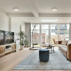 Plafonnier LED Blanc 18W 25cm - Blanc Neutre 4000K - 5500K - SILAMP