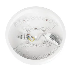 Plafonnier LED Blanc 18W 25cm - Blanc Neutre 4000K - 5500K - SILAMP