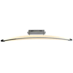 Plafonnier LED 'Bow' 30 W chromé