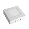 Plafonnier led Carré en saillie 6W 120x120mm Blanc Neutre 4000K