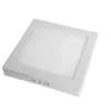 Plafonnier led Carré en saillie 18W 225x225mm Blanc Chaud 3000K
