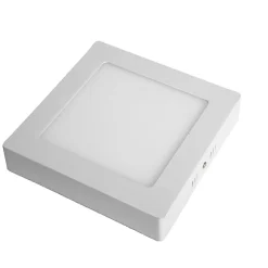Plafonnier led Carré en saillie 12W 170x170mm Blanc Neutre 4000K